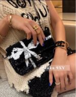 Chanel  24B Early Autumn New Style  Bow Bead Letter Logo Chain  miniCF ComingInvincible Heavy Industries' limited edition that is extremely difficult to buy - Image 10