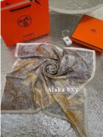 Hermes H  24 new models in small quantities  Collection level "Tropical Rainforest Treasure" series/18mm doublesided silk with multiple usescan be used as a strapless mask - Image 23