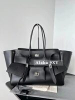 BALENGIAGA 2024 new Bel Air shopping bag/handbag   Ultra smooth imported calf leather Nappa Sheepskin Super Heavy Industry - Image 15