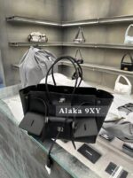 BALENGIAGA 2024 new Bel Air shopping bag/handbag   Ultra smooth imported calf leather Nappa Sheepskin Super Heavy Industry - Image 17