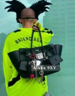 BALENGIAGA 2024 new Bel Air shopping bag/handbag   Ultra smooth imported calf leather Nappa Sheepskin Super Heavy Industry - Image 25