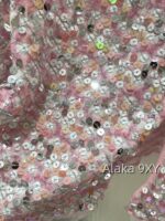 Chanel 24k Show Haute Couture  Pink Bead/Glitter Mesh Diamond Buckle Hollow Short Coat for Women. Full body Heavy Industry Imported Beads - Image 8