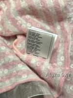 Chanel 24k Show Haute Couture  Pink Bead/Glitter Mesh Diamond Buckle Hollow Short Coat for Women. Full body Heavy Industry Imported Beads - Image 21