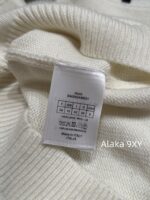 DIOR gift box packaging  D  2024 Autumn/Winter New Collection _ Heavy Industry Collar Five pointed Star Jacquard Logo Hooded Woolen SweaterWhite Rich Beauty Elegant Style - Image 17