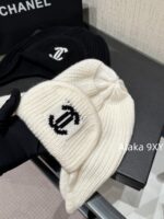 2024N Coco neige Ski Collection/Jacquard Letter Logo Lei Feng Hat/Knitted Cold Hat Available in Four Colors Heavy duty Wool Material - Image 16