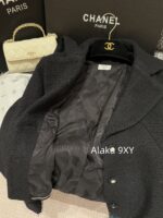 CHANEL  24k Autumn/Winter New Collection  Women's Fashion Knitted Coarse Hemp Lapel Handmade Edge Short Suit Coat. 100 silk lining - Image 5