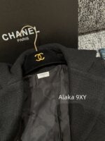 CHANEL  24k Autumn/Winter New Collection  Women's Fashion Knitted Coarse Hemp Lapel Handmade Edge Short Suit Coat. 100 silk lining - Image 6
