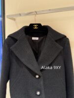 CHANEL  24k Autumn/Winter New Collection  Women's Fashion Knitted Coarse Hemp Lapel Handmade Edge Short Suit Coat. 100 silk lining - Image 9