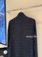 CHANEL's "French Retro Dressing" 2024k Autumn New Mid length Skirt, Elegant Style, Coarse Hemp Pocket Zipper Design Coat for Women. 100 silk lining - Image 12
