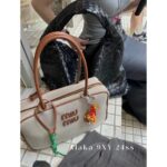 MIUMIU "American Retro Girl Style"  Self retained Zhang Yuanying's 2024 SS fashion collection canvas briefcase  Japanese limited edition canvas denim fabric canvas style - Image 15