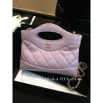 Chanel in limited stock  24C side scrolling mini31bag crossbody/handbag. Original Factory C Imported Leather Imported Hardware Material - Image 6