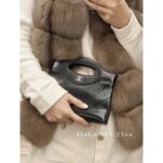 Chanel in limited stock  24C side scrolling mini31bag crossbody/handbag. Original Factory C Imported Leather Imported Hardware Material - Image 7