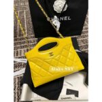Chanel in limited stock  24C side scrolling mini31bag crossbody/handbag. Original Factory C Imported Leather Imported Hardware Material - Image 14