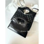 Chanel in limited stock  24C side scrolling mini31bag crossbody/handbag. Original Factory C Imported Leather Imported Hardware Material - Image 17
