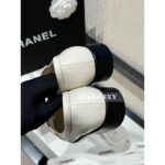 Chanel  2024a Early Autumn New CollectionMetal Logo Le Fu Shoes/Single Shoes Small Leather Shoes Female Original Mold Three Color Options - Image 2