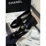 Chanel  2024a Early Autumn New CollectionMetal Logo Le Fu Shoes/Single Shoes Small Leather Shoes Female Original Mold Three Color Options - Image 12