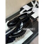 Chanel  2024a Early Autumn New CollectionMetal Logo Le Fu Shoes/Single Shoes Small Leather Shoes Female Original Mold Three Color Options - Image 15