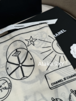 CHANEL High end Quality 24 New Models  A musthave for wealthy and beautiful socialites/celebrities in airconditioned rooms with silk shawls for women. Cashmere 70  30 real silk - Image 8