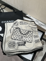 CHANEL High end Quality 24 New Models  A musthave for wealthy and beautiful socialites/celebrities in airconditioned rooms with silk shawls for women. Cashmere 70  30 real silk - Image 17