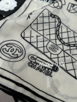 CHANEL High end Quality 24 New Models  A musthave for wealthy and beautiful socialites/celebrities in airconditioned rooms with silk shawls for women. Cashmere 70  30 real silk - Image 18