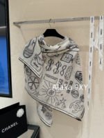 CHANEL High end Quality 24 New Models  A musthave for wealthy and beautiful socialites/celebrities in airconditioned rooms with silk shawls for women. Cashmere 70  30 real silk - Image 22