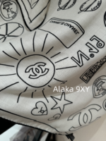 CHANEL High end Quality 24 New Models  A musthave for wealthy and beautiful socialites/celebrities in airconditioned rooms with silk shawls for women. Cashmere 70  30 real silk - Image 23