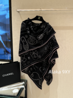 CHANEL High end Quality 24 New Models  A musthave for wealthy and beautiful socialites/celebrities in airconditioned rooms with silk shawls for women. Cashmere 70  30 real silk - Image 31