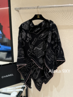 CHANEL High end Quality 24 New Models  A musthave for wealthy and beautiful socialites/celebrities in airconditioned rooms with silk shawls for women. Cashmere 70  30 real silk - Image 33