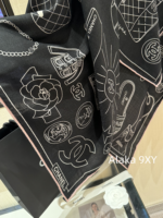 CHANEL High end Quality 24 New Models  A musthave for wealthy and beautiful socialites/celebrities in airconditioned rooms with silk shawls for women. Cashmere 70  30 real silk - Image 34