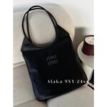 miumiu   Super beautiful oneSelf kept Zhang Yuanying's 2024 SS collection tote tote shopping bag   Four colors can be selected from imported original cowhide material. - Image 15