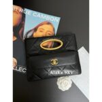 CHANEL "King of Beauty with a Size of 24"  Required deposit  Black Gold Banquet Bag/Handbag Yuan Factory Hardware Leather Gift Box Packaging - Image 12