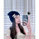 CHANEL   24k Autumn/Winter New Collection/Imported Cashmere Fabric Classic Logo Cold Hat Knitted Hat Cashmere Scarf   scarf - Image 14