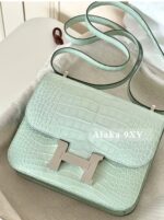 Hermes   OEM Hermes Constance stewardess bag, full color and leather, can be customized by experienced craftsmen for more than ten years, 100 handmade, non market semi finished. 19cm - Image 4