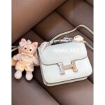 Hermes   OEM Hermes Constance stewardess bag, full color and leather, can be customized by experienced craftsmen for more than ten years, 100 handmade, non market semi finished. 19cm - Image 9