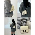 Hermes   OEM Hermes Constance stewardess bag, full color and leather, can be customized by experienced craftsmen for more than ten years, 100 handmade, non market semi finished. 19cm - Image 11