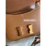 Hermes   OEM Hermes Constance stewardess bag, full color and leather, can be customized by experienced craftsmen for more than ten years, 100 handmade, non market semi finished. 19cm - Image 13