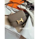 Hermes   OEM Hermes Constance stewardess bag, full color and leather, can be customized by experienced craftsmen for more than ten years, 100 handmade, non market semi finished. 19cm - Image 16