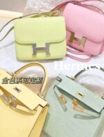 Hermes   OEM Hermes Constance stewardess bag, full color and leather, can be customized by experienced craftsmen for more than ten years, 100 handmade, non market semi finished. 19cm - Image 35