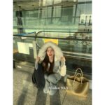 Rarelyalike Yi Menglin Same Style  Niche Trendy Brand RA Hooded Plush Inner Tank Cotton Jacket 2024 Autumn/Winter New Thick Grey Wool Collar Hoodie - Image 14
