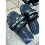 Dior  2024SS Summer New Collection  Velcro letter logo slippers with minimalist style, lightweight and comfortable, vacuum sealed foam bottom, super comfortable