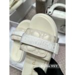 Dior  2024SS Summer New Collection  Velcro letter logo slippers with minimalist style, lightweight and comfortable, vacuum sealed foam bottom, super comfortable - Image 6