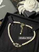 Chanel   New Collection for Early Spring in 2024Two Versatile Pearl Necklaces by Rainie Yang and Jennie,Jewelry, Same Gift Box Packaging Pearl Gold Coins - Image 3