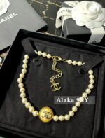 Chanel   New Collection for Early Spring in 2024Two Versatile Pearl Necklaces by Rainie Yang and Jennie,Jewelry, Same Gift Box Packaging Pearl Gold Coins - Image 6