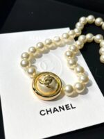 Chanel   New Collection for Early Spring in 2024Two Versatile Pearl Necklaces by Rainie Yang and Jennie,Jewelry, Same Gift Box Packaging Pearl Gold Coins - Image 7
