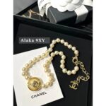 Chanel   New Collection for Early Spring in 2024Two Versatile Pearl Necklaces by Rainie Yang and Jennie,Jewelry, Same Gift Box Packaging Pearl Gold Coins - Image 8