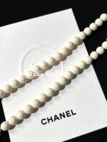 Chanel   New Collection for Early Spring in 2024Two Versatile Pearl Necklaces by Rainie Yang and Jennie,Jewelry, Same Gift Box Packaging Pearl Gold Coins - Image 9