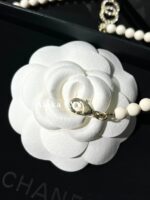 Chanel   New Collection for Early Spring in 2024Two Versatile Pearl Necklaces by Rainie Yang and Jennie,Jewelry, Same Gift Box Packaging Pearl Gold Coins - Image 11