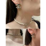 Chanel   New Collection for Early Spring in 2024Two Versatile Pearl Necklaces by Rainie Yang and Jennie,Jewelry, Same Gift Box Packaging Pearl Gold Coins - Image 17