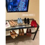 Gucci G7  2024 Summer Horseneck Buckle Strap Mary Jane Single Shoes Female Head Pig Nose Bow Flat Ballet Shoes - Image 27