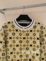 LOUIS VUITTON   2024 SS Early Autumn New Collection  Classic Lucky Grass Printed Logo Yellow Short Jacket for Women. loose coat - Image 11